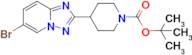 tert-Butyl 4-(6-bromo-[1,2,4]triazolo[1,5-a]pyridin-2-yl)piperidine-1-carboxylate