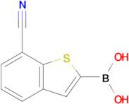 (7-Cyanobenzo[b]thiophen-2-yl)boronic acid