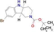 tert-Butyl (4aS,9bR)-8-bromo-1,3,4,4a,5,9b-hexahydropyrido[4,3-b]indole-2-carboxylate