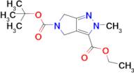 5-tert-butyl 3-ethyl 2-methyl-4,6-dihydropyrrolo[3,4-c]pyrazole-3,5(2H)-dicarboxylate