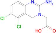 2-(2-Amino-5,6-dichloroquinazolin-3(4H)-yl)acetic acid