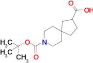 8-(tert-Butoxycarbonyl)-8-azaspiro[4.5]decane-2-carboxylic acid