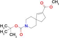 8-(tert-Butyl) 2-methyl 8-azaspiro[4.5]dec-1-ene-2,8-dicarboxylate