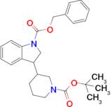 Benzyl 3-[1-[(2-methylpropan-2-yl)oxycarbonyl]piperidin-3-yl]-2,3-dihydroindole-1-carboxylate