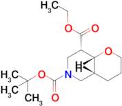 6-(tert-Butyl) 8-ethyl (4aR,8S,8aR)-hexahydro-2H-pyrano[3,2-c]pyridine-6,8(5H)-dicarboxylate