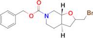 Benzyl (3aR,7aR)-2-(bromomethyl)-3,3a,4,5,7,7a-hexahydro-2H-furo[2,3-c]pyridine-6-carboxylate