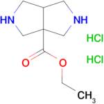 Ethyl hexahydropyrrolo[3,4-c]pyrrole-3a(1H)-carboxylate dihydrochloride