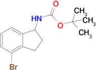 tert-Butyl (4-bromo-2,3-dihydro-1H-inden-1-yl)carbamate