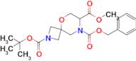 8-Benzyl 2-tert-butyl 7-methyl 5-oxa-2,8-diazaspiro[3.5]nonane-2,7,8-tricarboxylate