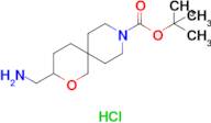 tert-Butyl 3-(aminomethyl)-2-oxa-9-azaspiro[5.5]undecane-9-carboxylate hydrochloride