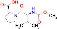 (S)-1-((S)-2-((Methoxycarbonyl)amino)-3-methylbutanoyl)pyrrolidine-2-carboxylic acid