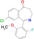 8-Chloro-1-(2-fluoro-6-methoxyphenyl)-3H-benzo[c]azepin-5(4H)-one