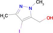 (4-Iodo-1,3-dimethyl-1H-pyrazol-5-yl)methanol