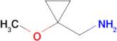 (1-Methoxycyclopropyl)methanamine