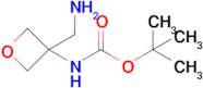 tert-Butyl N-[3-(aminomethyl)oxetan-3-yl]carbamate
