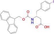 (R)-3-((((9H-Fluoren-9-yl)methoxy)carbonyl)amino)-4-(4-iodophenyl)butanoic acid