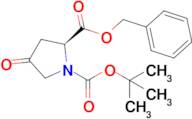 2-Benzyl 1-(tert-butyl) (S)-4-oxopyrrolidine-1,2-dicarboxylate