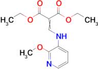 Diethyl 2-(((2-methoxypyridin-3-yl)amino)methylene)malonate