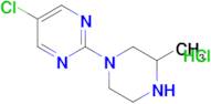 5-Chloro-2-(3-methylpiperazin-1-yl)pyrimidine hydrochloride