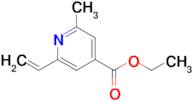 Ethyl 2-methyl-6-vinylisonicotinate