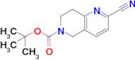 tert-Butyl 2-cyano-7,8-dihydro-1,6-naphthyridine-6(5H)-carboxylate