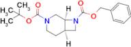 8-Benzyl 3-(tert-butyl) (1S,6R)-3,8-diazabicyclo[4.2.0]octane-3,8-dicarboxylate