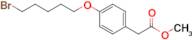 Methyl 2-(4-((5-bromopentyl)oxy)phenyl)acetate