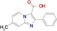 7-Methyl-2-phenylimidazo[1,2-a]pyridine-3-carboxylic acid