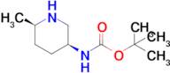 tert-Butyl N-[(3S,6R)-6-methylpiperidin-3-yl]carbamate