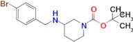 tert-Butyl 3-{[(4-bromophenyl)methyl]amino}piperidine-1-carboxylate