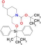 tert-Butyl 2-{[(tert-Butyldiphenylsilyl)oxy]methyl}-4-formylpiperidine-1-carboxylate