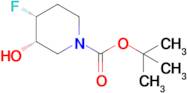 tert-Butyl (3S,4R)-4-fluoro-3-hydroxypiperidine-1-carboxylate