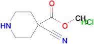 Methyl 4-cyanopiperidine-4-carboxylate hydrochloride