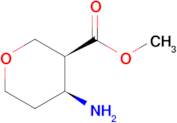 Methyl (3S,4S)-4-aminooxane-3-carboxylate