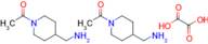 Bis(1-[4-(aminomethyl)piperidin-1-yl]ethan-1-one) oxalate