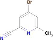 4-Bromo-6-methylpyridine-2-carbonitrile