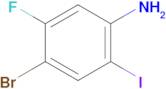 4-Bromo-5-fluoro-2-iodoaniline