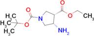 1-tert-Butyl 3-ethyl (3S,4S)-4-aminopyrrolidine-1,3-dicarboxylate