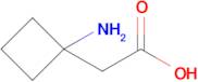 2-(1-Aminocyclobutyl)acetic acid