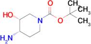 tert-Butyl (3R,4S)-4-amino-3-hydroxypiperidine-1-carboxylate