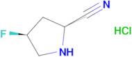 (2S,4S)-4-Fluoropyrrolidine-2-carbonitrile hydrochloride