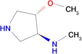 (3S,4S)-4-Methoxy-N-methylpyrrolidin-3-amine