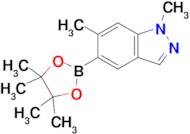 1,6-Dimethyl-5-(4,4,5,5-tetramethyl-1,3,2-dioxaborolan-2-yl)-1H-indazole