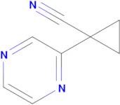 1-(Pyrazin-2-yl)cyclopropanecarbonitrile