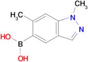 (1,6-Dimethyl-1H-indazol-5-yl)boronic acid