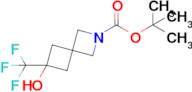 tert-Butyl 6-hydroxy-6-(trifluoromethyl)-2-azaspiro[3.3]heptane-2-carboxylate