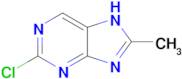 2-chloro-8-methyl-7H-purine