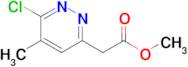 Methyl 2-(6-chloro-5-methylpyridazin-3-yl)acetate