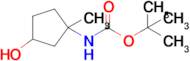 Tert-Butyl N-(3-hydroxy-1-methylcyclopentyl)carbamate