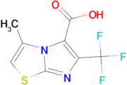 3-Methyl-6-(trifluoromethyl)imidazo[2,1-b]thiazole-5-carboxylic acid